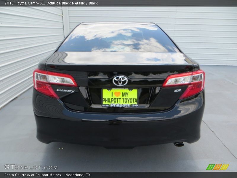 Attitude Black Metallic / Black 2013 Toyota Camry SE