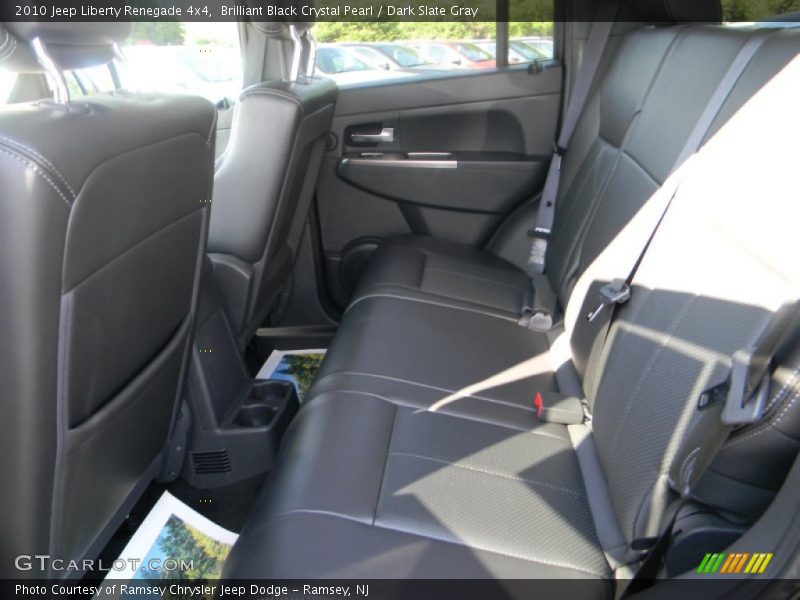 Brilliant Black Crystal Pearl / Dark Slate Gray 2010 Jeep Liberty Renegade 4x4