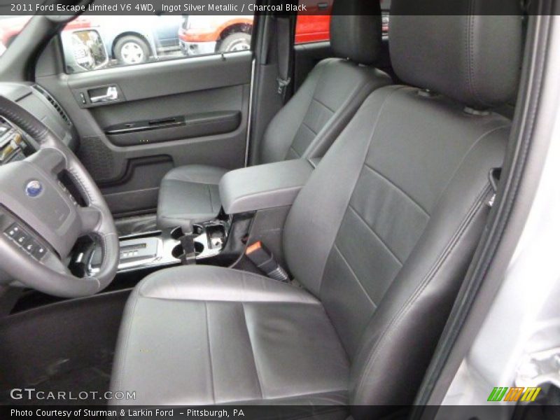 Ingot Silver Metallic / Charcoal Black 2011 Ford Escape Limited V6 4WD
