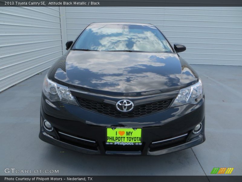 Attitude Black Metallic / Black 2013 Toyota Camry SE
