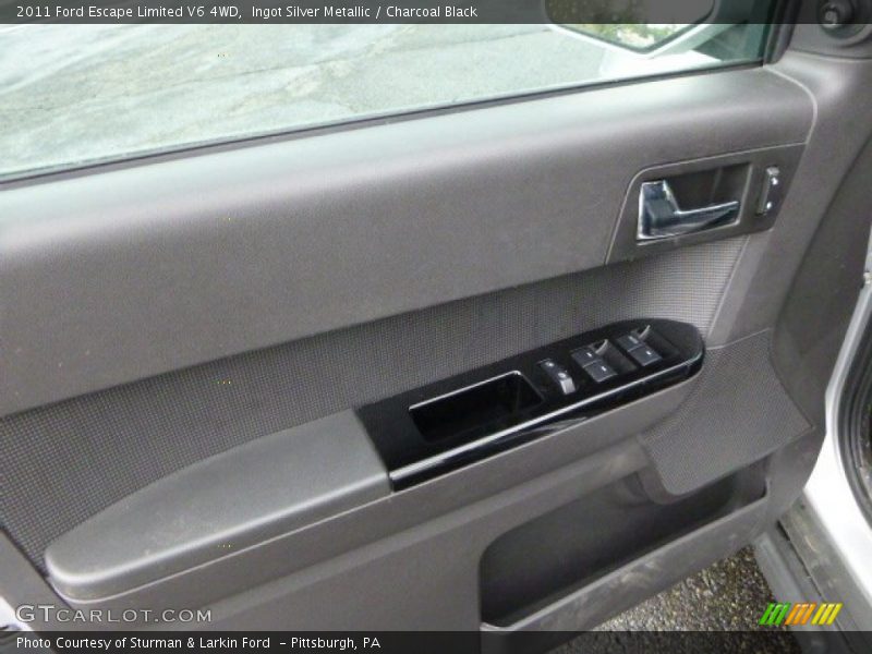 Ingot Silver Metallic / Charcoal Black 2011 Ford Escape Limited V6 4WD