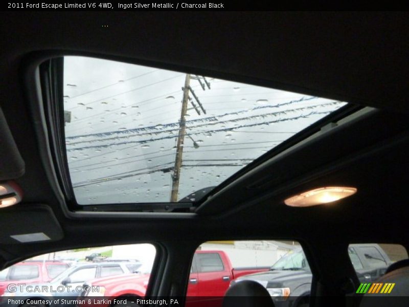 Ingot Silver Metallic / Charcoal Black 2011 Ford Escape Limited V6 4WD
