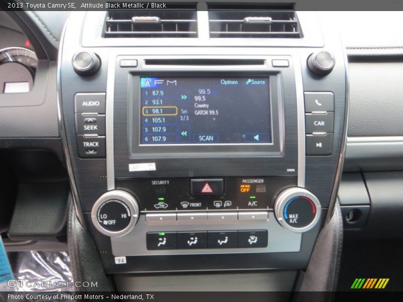 Attitude Black Metallic / Black 2013 Toyota Camry SE