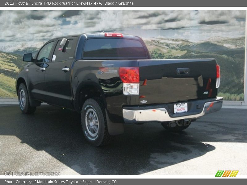 Black / Graphite 2013 Toyota Tundra TRD Rock Warrior CrewMax 4x4