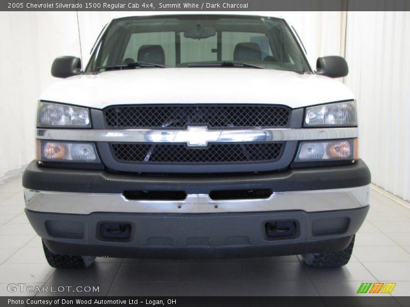 Summit White / Dark Charcoal 2005 Chevrolet Silverado 1500 Regular Cab 4x4