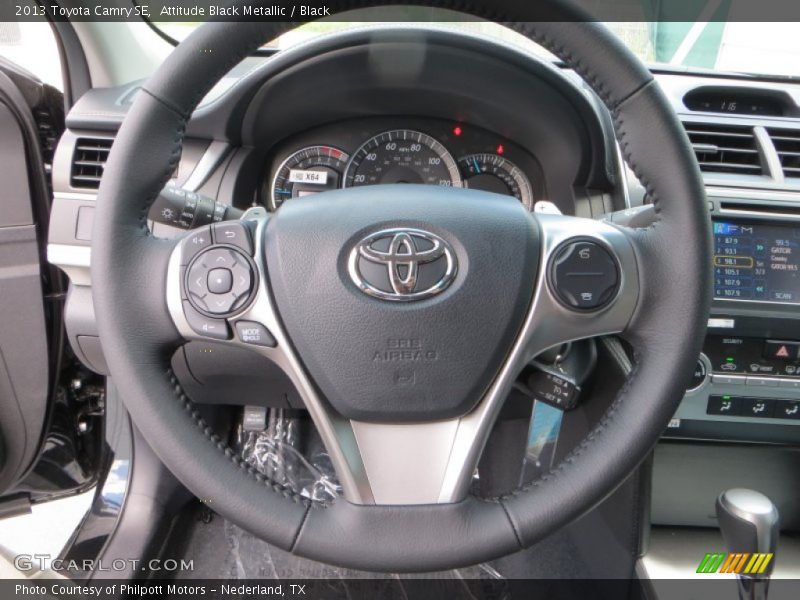 Attitude Black Metallic / Black 2013 Toyota Camry SE