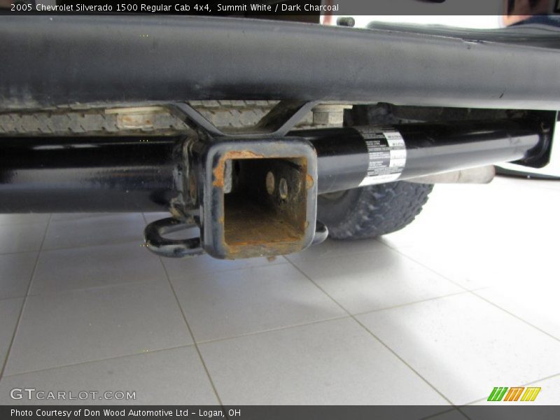 Summit White / Dark Charcoal 2005 Chevrolet Silverado 1500 Regular Cab 4x4