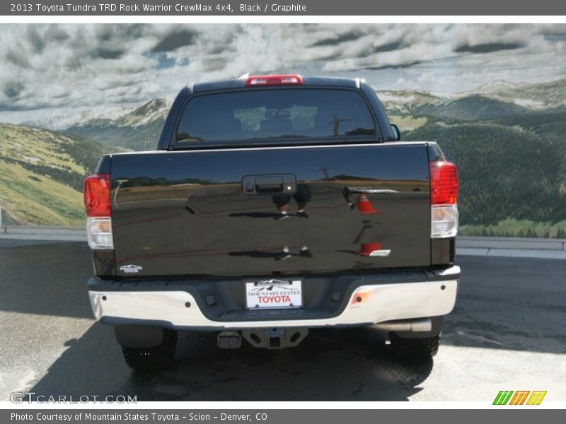 Black / Graphite 2013 Toyota Tundra TRD Rock Warrior CrewMax 4x4