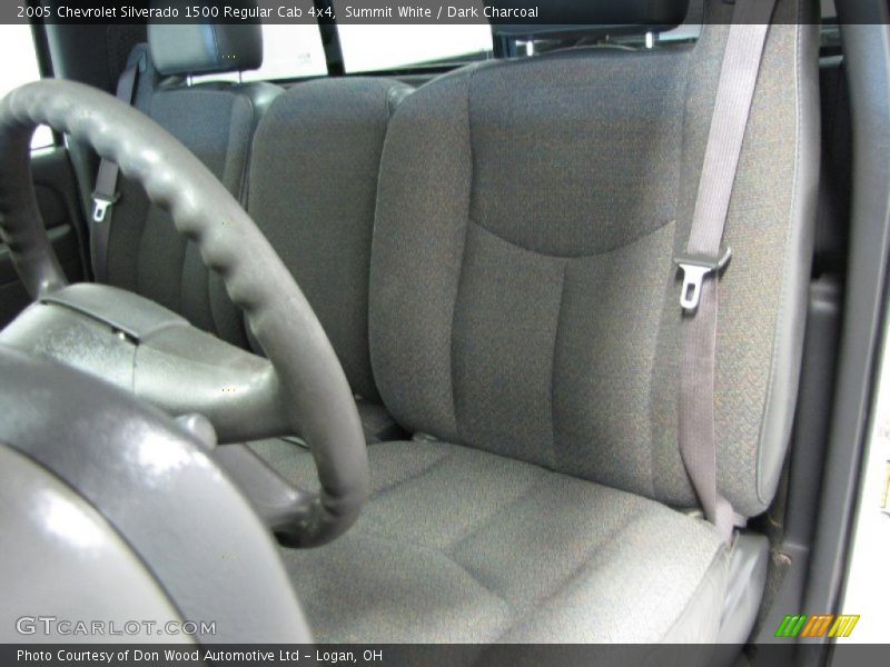 Summit White / Dark Charcoal 2005 Chevrolet Silverado 1500 Regular Cab 4x4