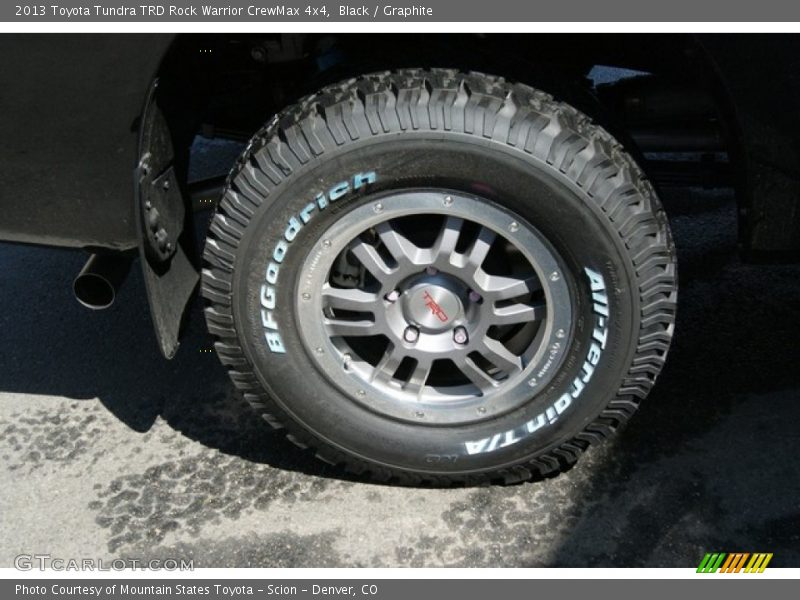 Black / Graphite 2013 Toyota Tundra TRD Rock Warrior CrewMax 4x4