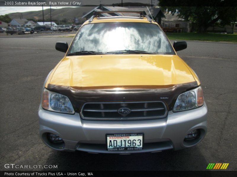 Baja Yellow / Gray 2003 Subaru Baja Sport