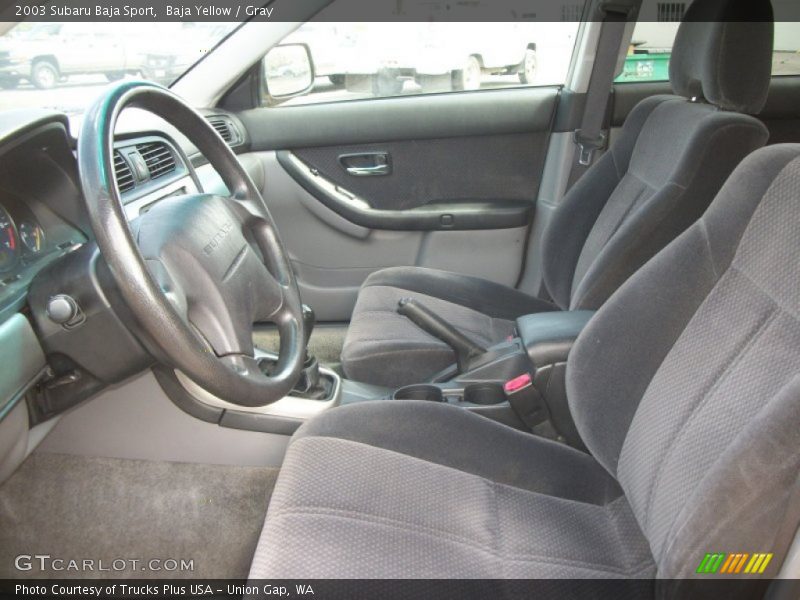  2003 Baja Sport Gray Interior