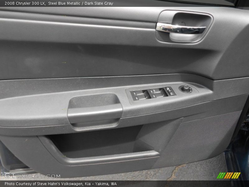 Steel Blue Metallic / Dark Slate Gray 2008 Chrysler 300 LX