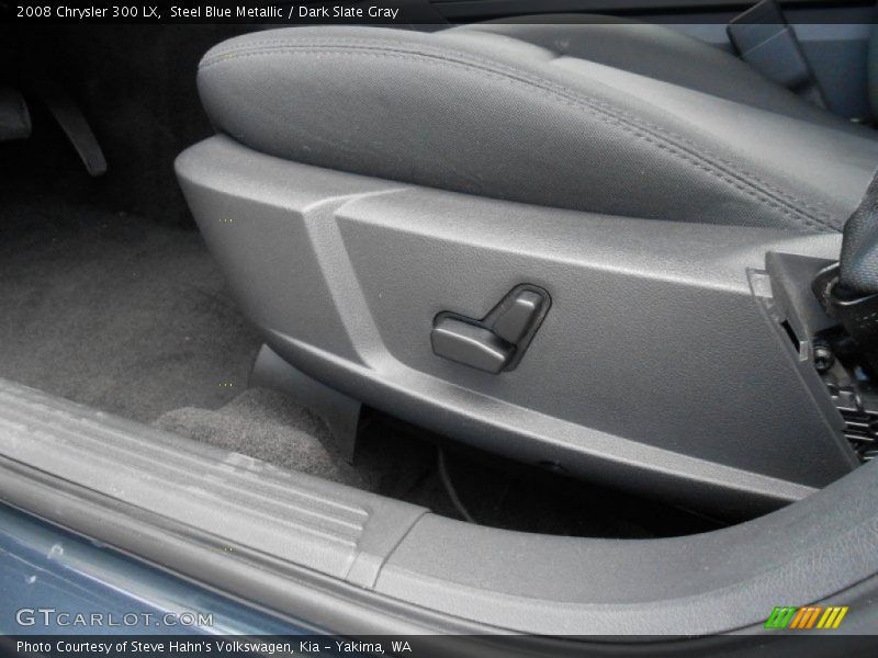 Steel Blue Metallic / Dark Slate Gray 2008 Chrysler 300 LX