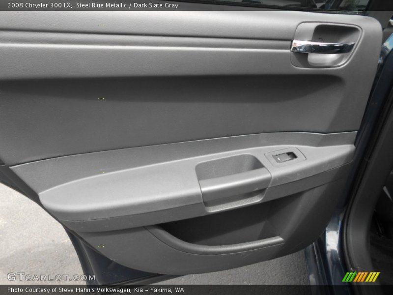 Steel Blue Metallic / Dark Slate Gray 2008 Chrysler 300 LX