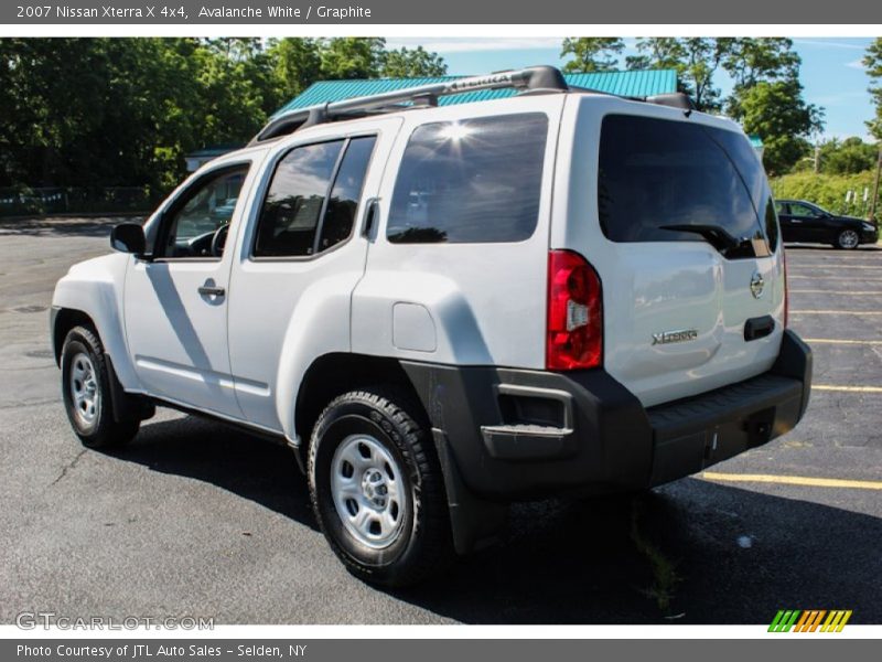 Avalanche White / Graphite 2007 Nissan Xterra X 4x4