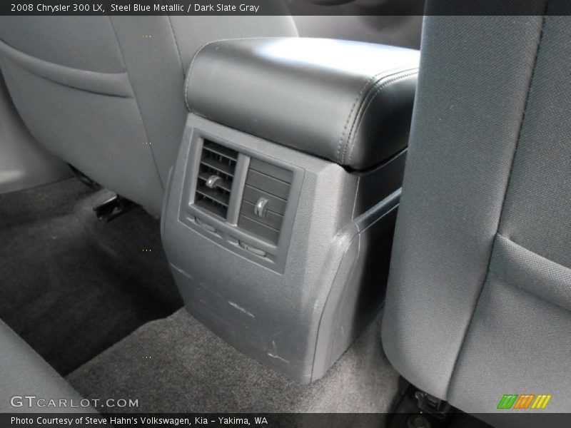 Steel Blue Metallic / Dark Slate Gray 2008 Chrysler 300 LX