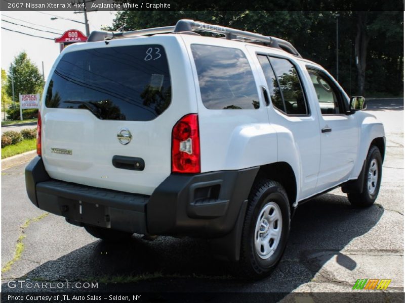 Avalanche White / Graphite 2007 Nissan Xterra X 4x4