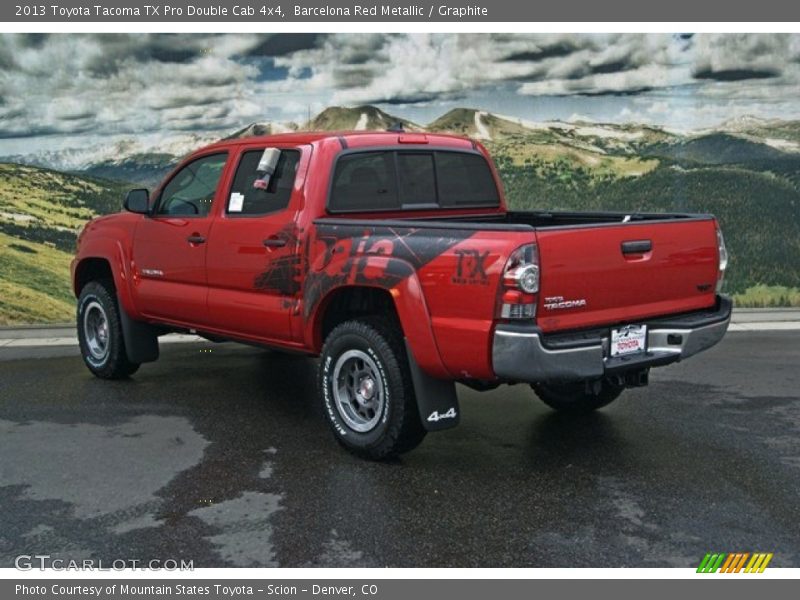 Barcelona Red Metallic / Graphite 2013 Toyota Tacoma TX Pro Double Cab 4x4