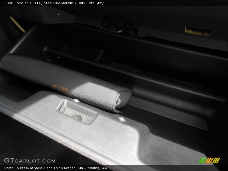 Steel Blue Metallic / Dark Slate Gray 2008 Chrysler 300 LX