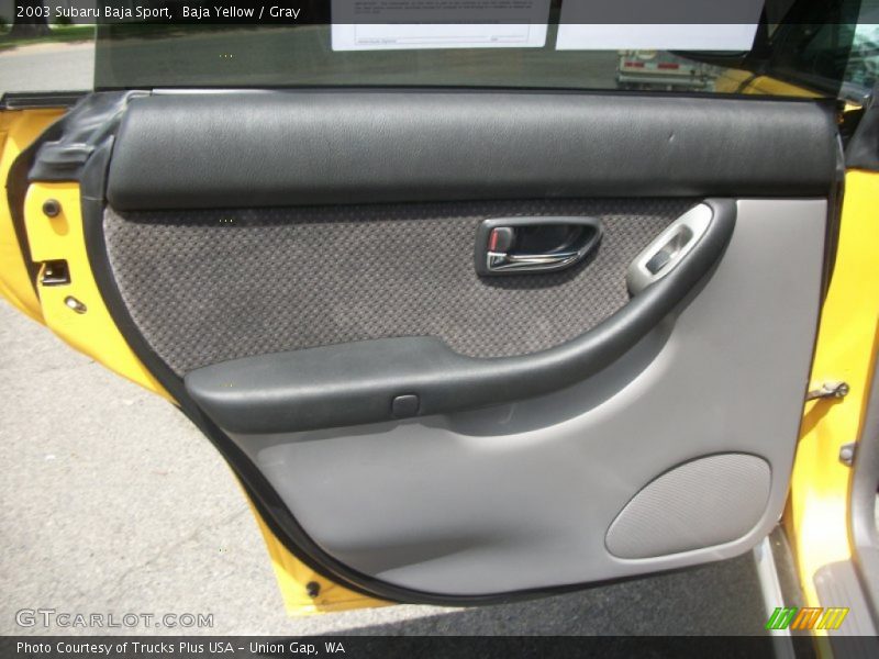 Door Panel of 2003 Baja Sport