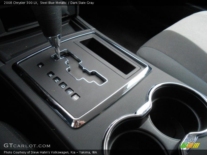 Steel Blue Metallic / Dark Slate Gray 2008 Chrysler 300 LX