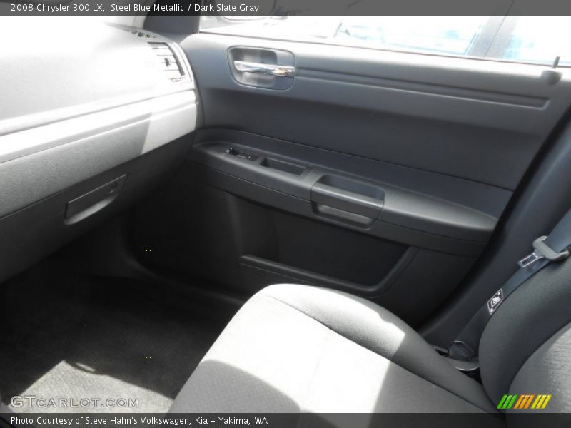 Steel Blue Metallic / Dark Slate Gray 2008 Chrysler 300 LX