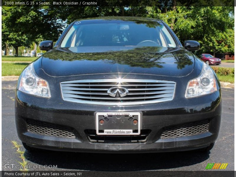 Black Obsidian / Graphite 2008 Infiniti G 35 x Sedan