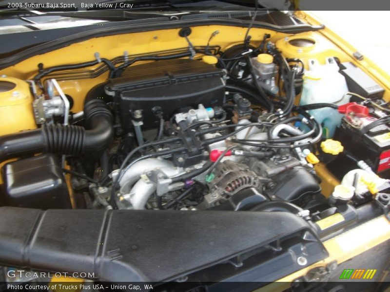  2003 Baja Sport Engine - 2.5 Liter SOHC 16-Valve Flat 4 Cylinder