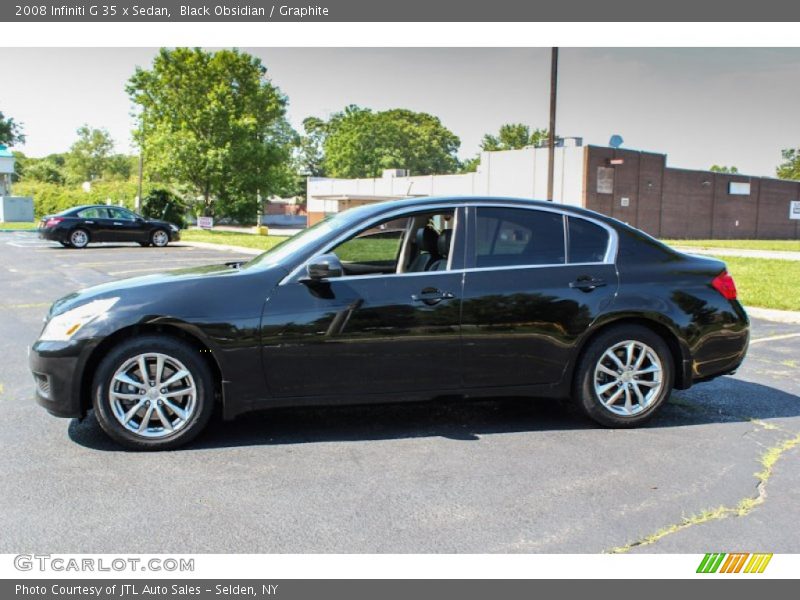 Black Obsidian / Graphite 2008 Infiniti G 35 x Sedan