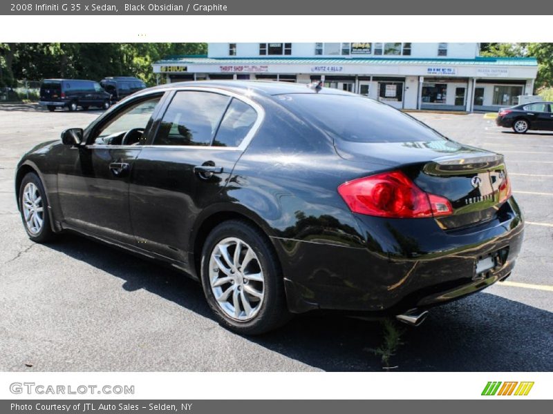 Black Obsidian / Graphite 2008 Infiniti G 35 x Sedan