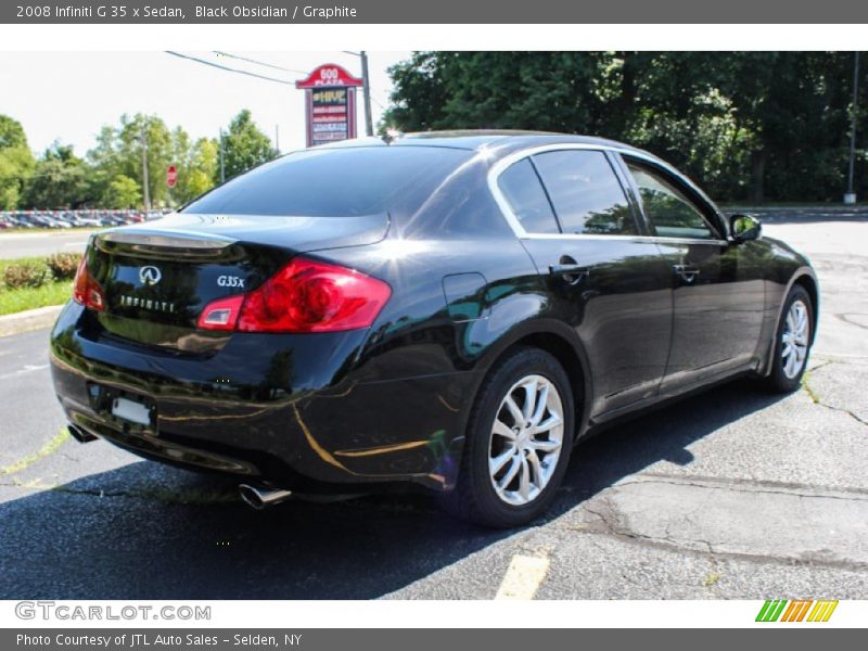 Black Obsidian / Graphite 2008 Infiniti G 35 x Sedan