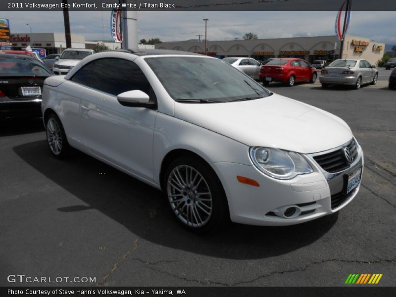 Candy White / Titan Black 2011 Volkswagen Eos Komfort