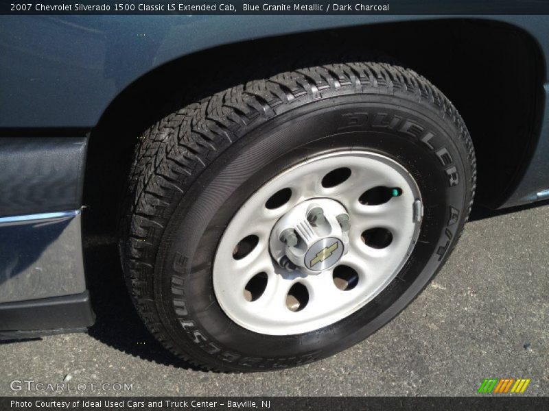 Blue Granite Metallic / Dark Charcoal 2007 Chevrolet Silverado 1500 Classic LS Extended Cab