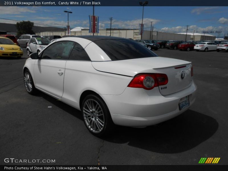 Candy White / Titan Black 2011 Volkswagen Eos Komfort