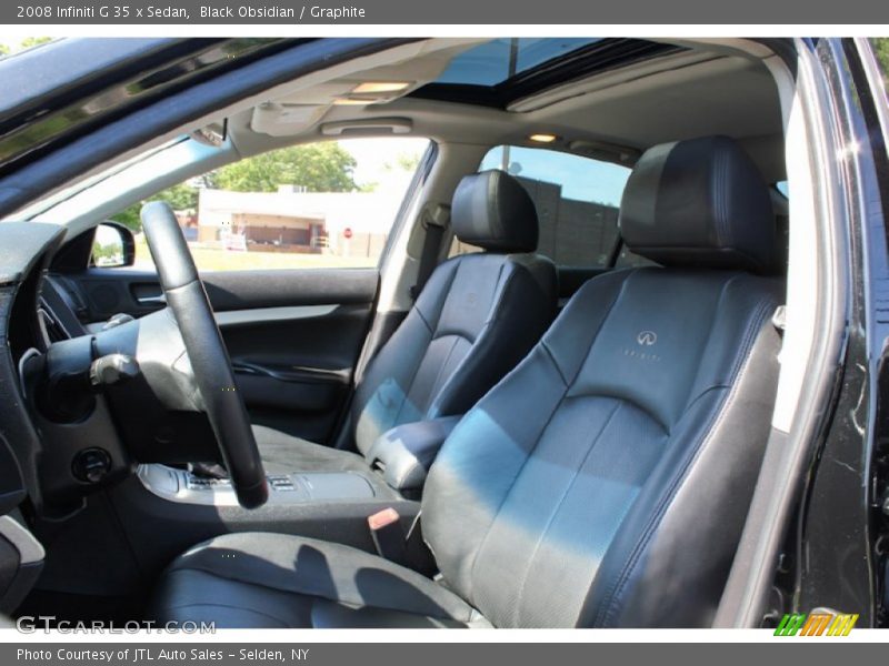 Black Obsidian / Graphite 2008 Infiniti G 35 x Sedan