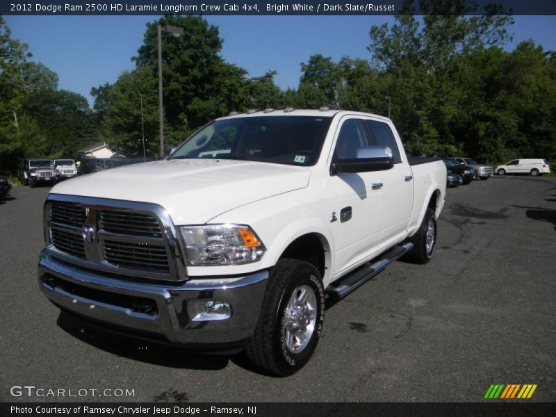Front 3/4 View of 2012 Ram 2500 HD Laramie Longhorn Crew Cab 4x4