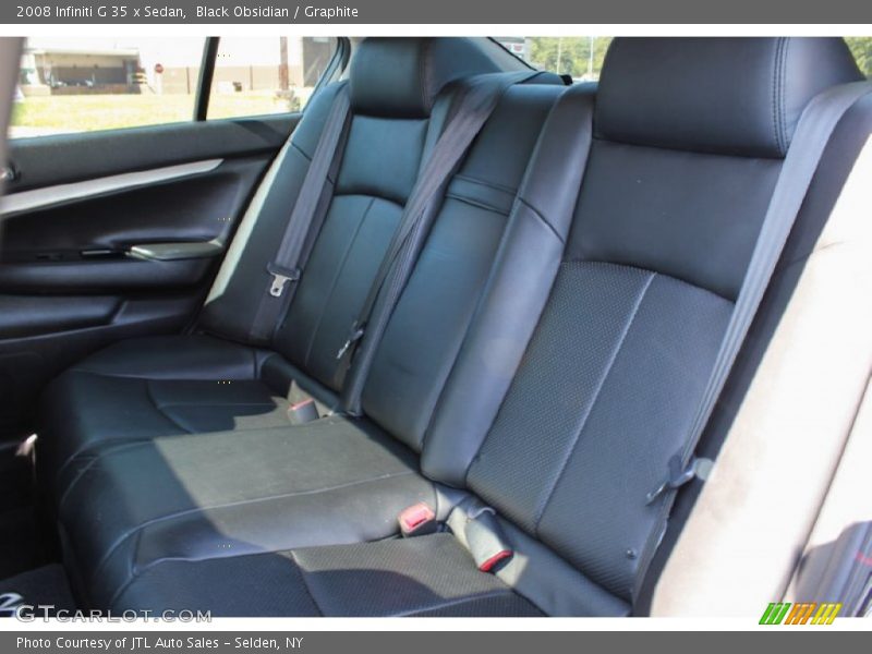 Black Obsidian / Graphite 2008 Infiniti G 35 x Sedan