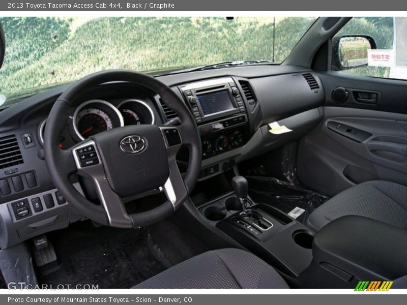 Black / Graphite 2013 Toyota Tacoma Access Cab 4x4