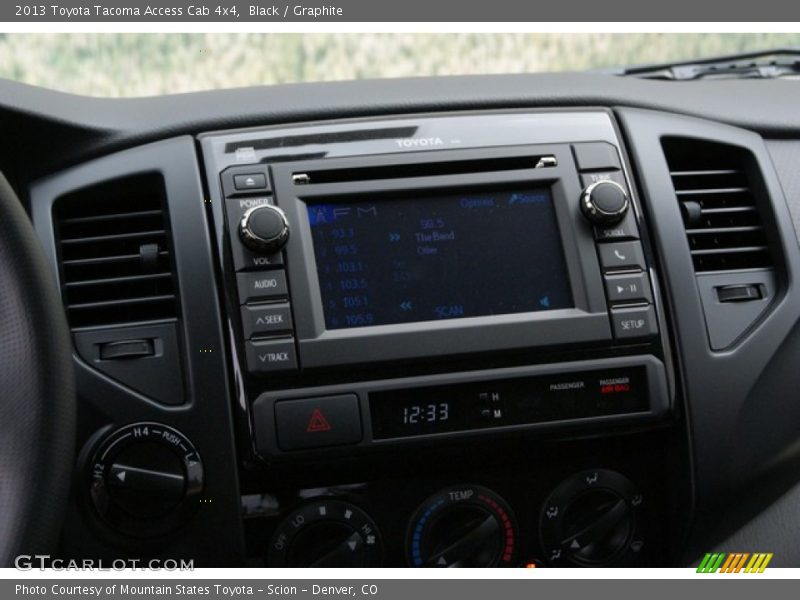Black / Graphite 2013 Toyota Tacoma Access Cab 4x4