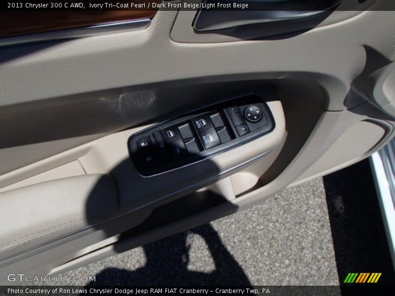 Ivory Tri-Coat Pearl / Dark Frost Beige/Light Frost Beige 2013 Chrysler 300 C AWD