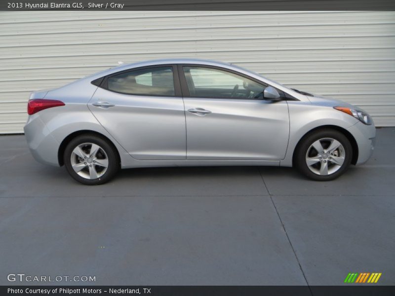 Silver / Gray 2013 Hyundai Elantra GLS