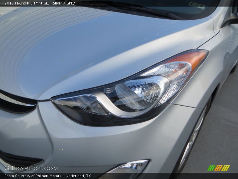 Silver / Gray 2013 Hyundai Elantra GLS