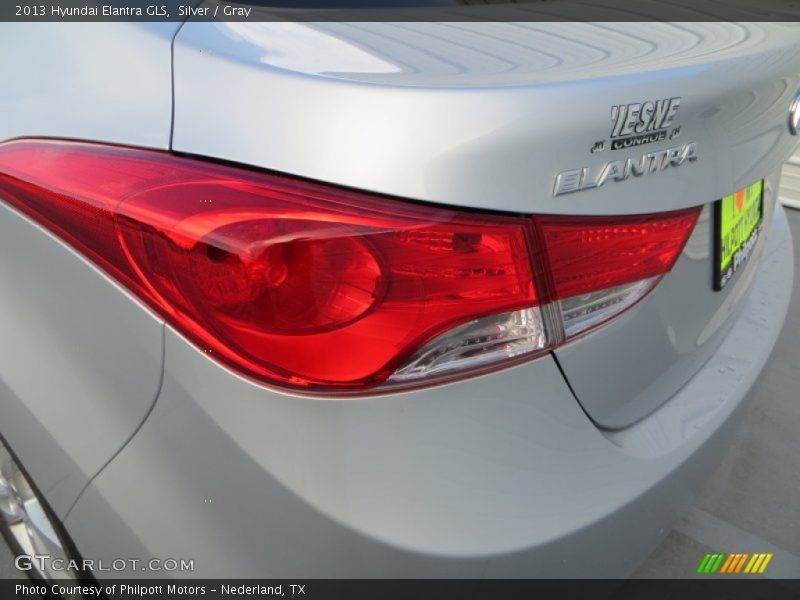 Silver / Gray 2013 Hyundai Elantra GLS