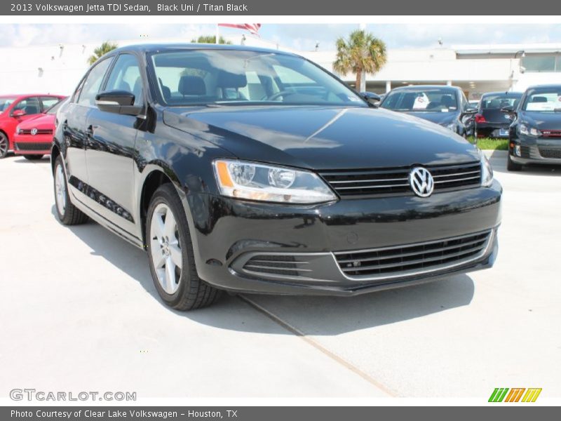 Black Uni / Titan Black 2013 Volkswagen Jetta TDI Sedan