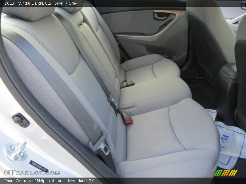 Silver / Gray 2013 Hyundai Elantra GLS