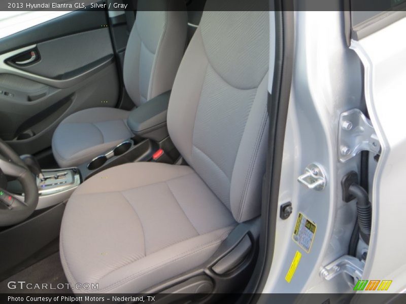 Silver / Gray 2013 Hyundai Elantra GLS