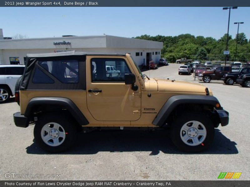 Dune Beige / Black 2013 Jeep Wrangler Sport 4x4