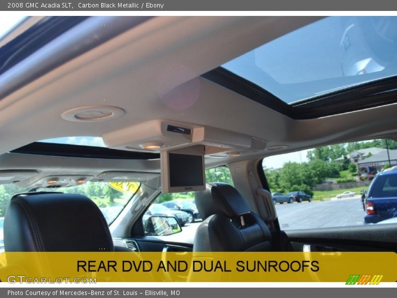 Carbon Black Metallic / Ebony 2008 GMC Acadia SLT