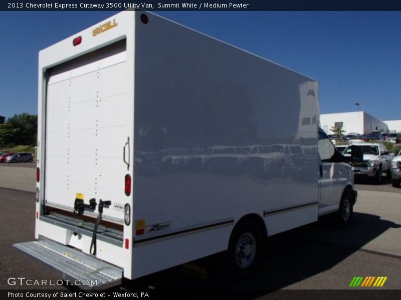 Summit White / Medium Pewter 2013 Chevrolet Express Cutaway 3500 Utility Van